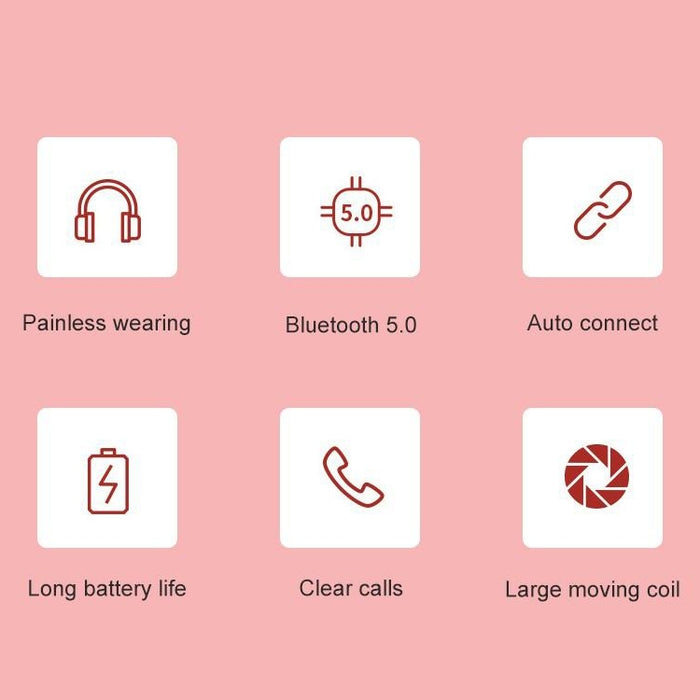 Auriculares Bluetooth Macaron con calidad de sonido de alta fidelidad Y08, compatible con llamadas, tarjeta TF y AUX de 3,5 mm