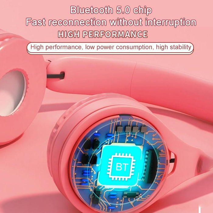 Auriculares Bluetooth Macaron con calidad de sonido de alta fidelidad Y08, compatible con llamadas, tarjeta TF y AUX de 3,5 mm
