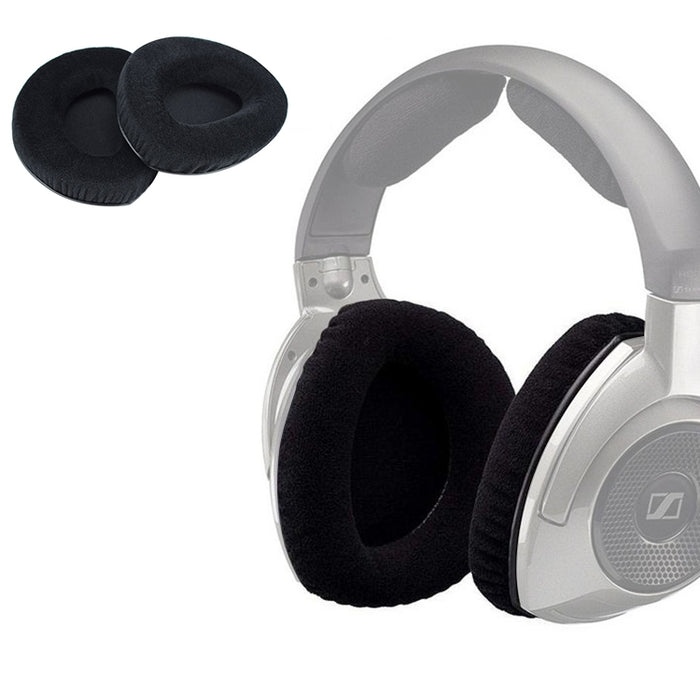 Almohadillas de repuesto para auriculares Sennheiser RS160 / 170 / HDR170 / 180 / 160, almohadillas de repuesto sin hebilla, 2 uds.