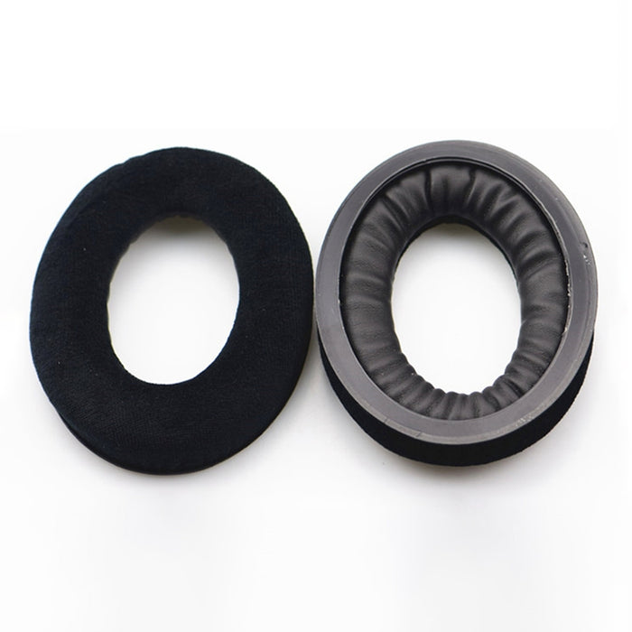2 PCS para Sennheiser HD515 / HD555 / HD595 / HD598 / HD558 / PC360 Funda de cojín de franela para auriculares Orejeras Almohadillas de repuesto con ajuste de tono de algodón