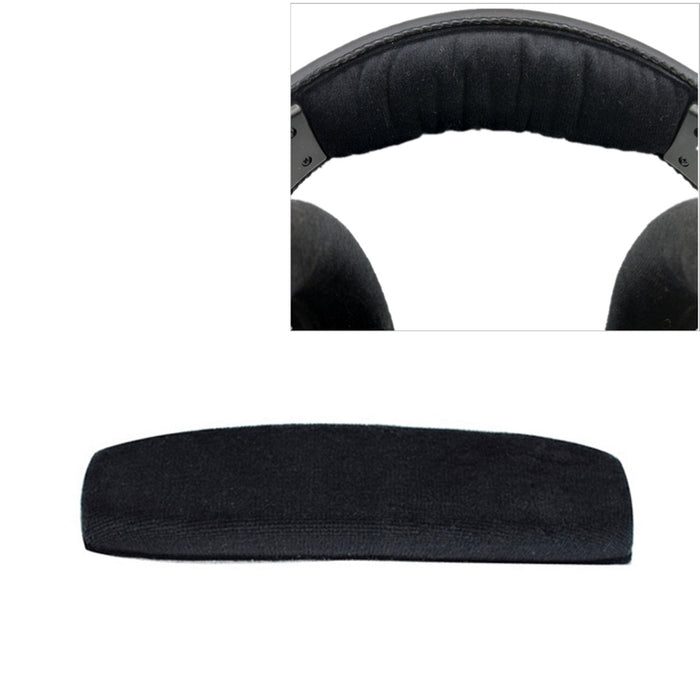 2 uds para Sennheiser HD515/HD555/HD595/HD598/HD558/PC360 diadema de repuesto de franela cubierta para casco