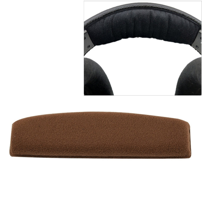 2 uds para Sennheiser HD515/HD555/HD595/HD598/HD558/PC360 diadema de repuesto de franela cubierta para casco
