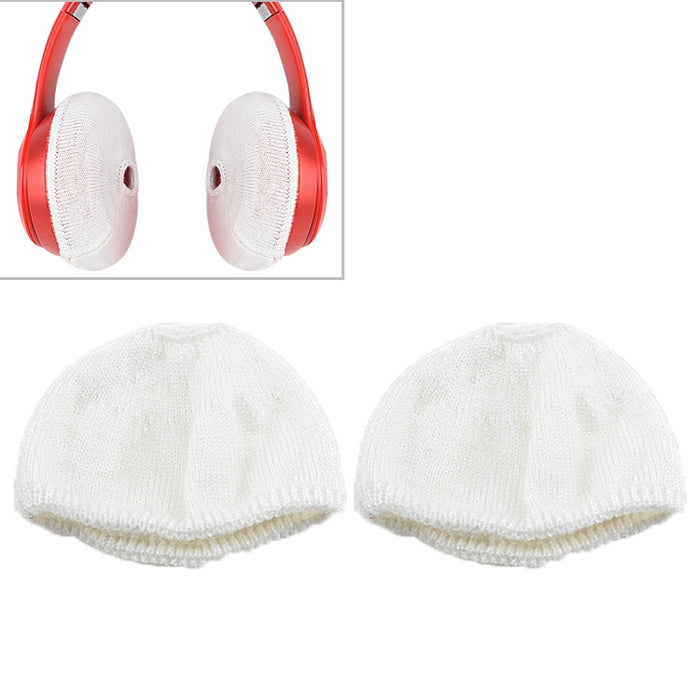 Funda protectora a prueba de polvo para auriculares de punto de 2 piezas para Beats Studio2