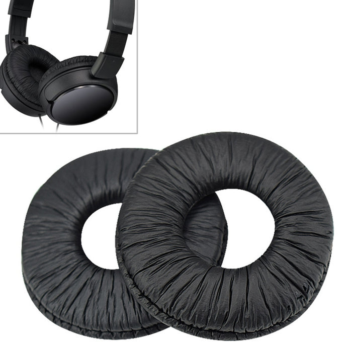 Funda protectora de auriculares de esponja de 2 piezas para Sony MDR-ZX110 / ZX100 / ZX300 / V150 / V300