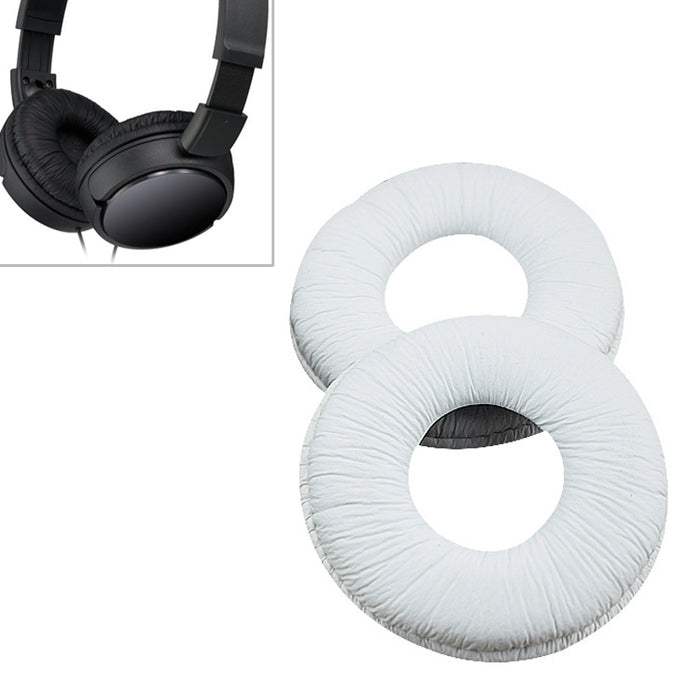 Funda protectora de auriculares de esponja de 2 piezas para Sony MDR-ZX110 / ZX100 / ZX300 / V150 / V300