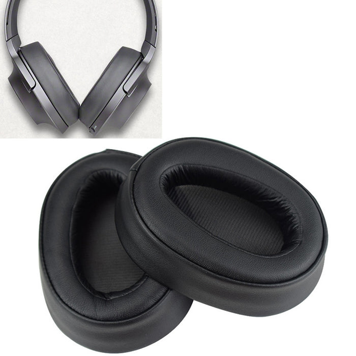 Funda protectora de auriculares de esponja de 2 piezas para Sony MDR-100ABN / WH-H900N