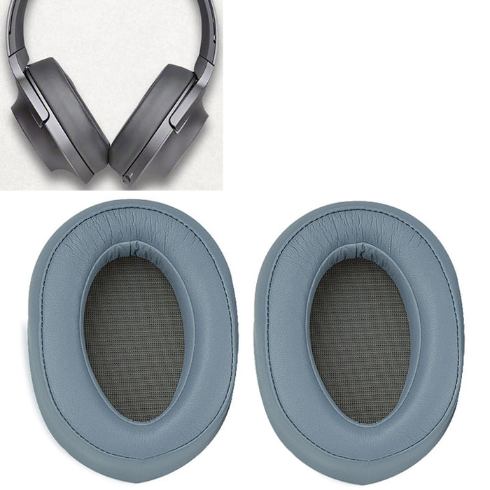 Funda protectora de auriculares de esponja de 2 piezas para Sony MDR-100ABN / WH-H900N