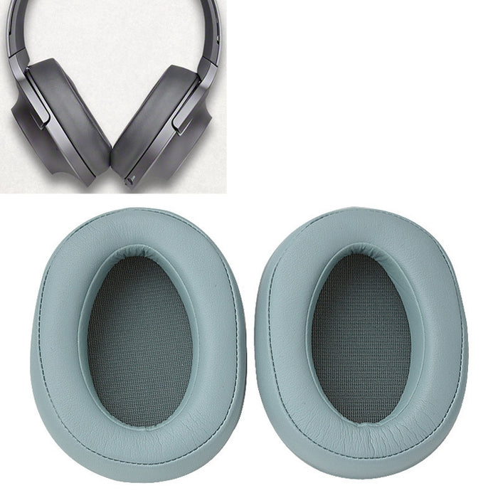 Funda protectora de auriculares de esponja de 2 piezas para Sony MDR-100ABN / WH-H900N