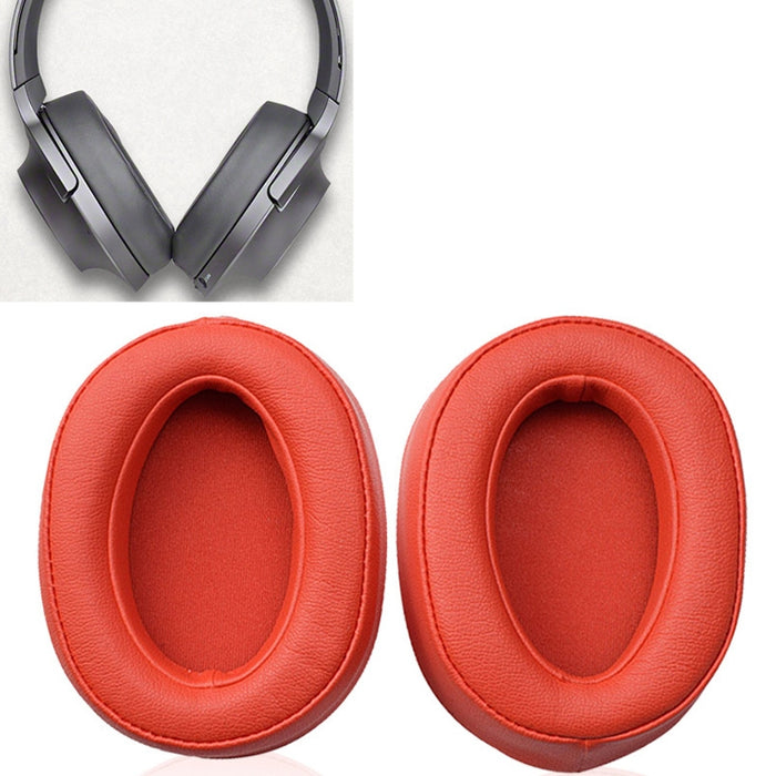 Funda protectora de auriculares de esponja de 2 piezas para Sony MDR-100ABN / WH-H900N