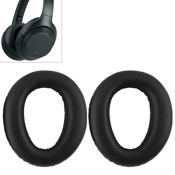 Funda protectora de auriculares de esponja de 2 piezas para Sony MDR-1000X / WH-1000XM3