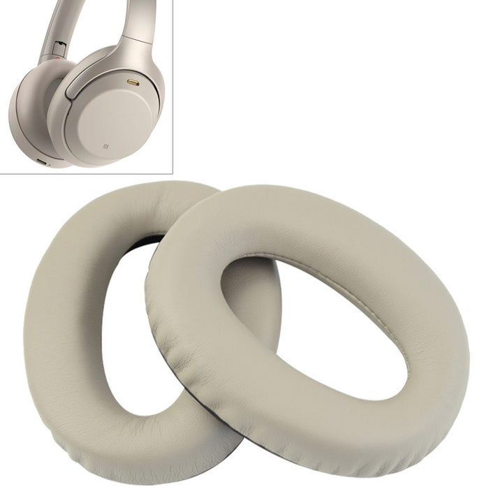 Funda protectora de auriculares de esponja de 2 piezas para Sony MDR-1000X / WH-1000XM3