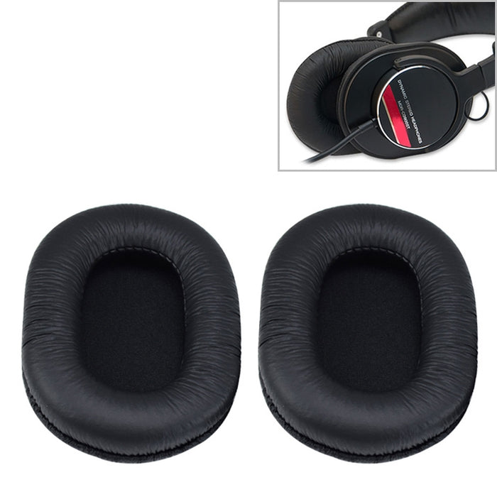 Funda protectora de auriculares de esponja de 2 piezas para Sony MDR-7506 / MDR-V6 / MDR-CD900ST