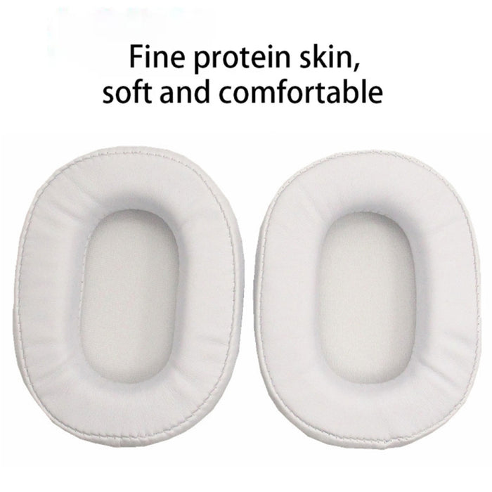 1 par de chaquetas para auriculares con orejeras de esponja suave para Audio-technica ATH-MSR7 / M50X / M20 / M40 / M40X