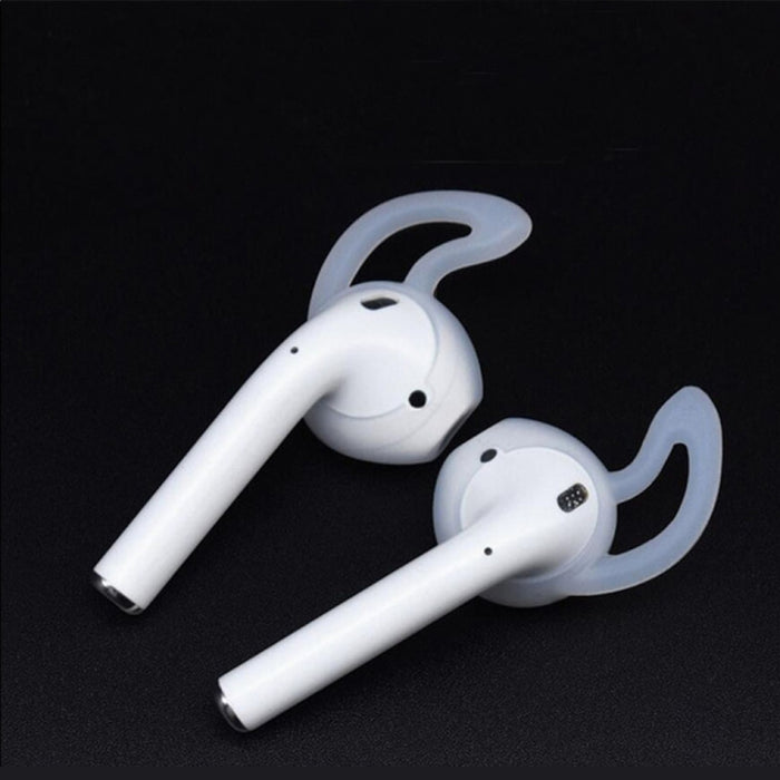 ENKAY Hat-prince Auriculares Almohadillas Gancho para la Oreja Antipérdida para Apple AirPods, 2 Pares