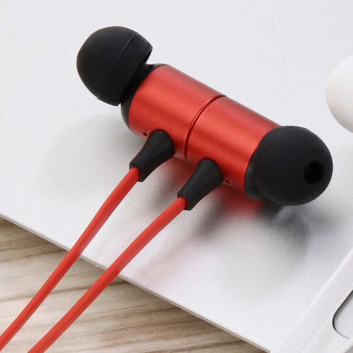 Auriculares Bluetooth V5.0 Bluetooth de absorción magnética deportivos portátiles MG-G22, tarjeta TF de soporte