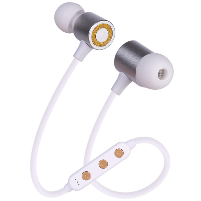 Auriculares Bluetooth V5.0 Bluetooth de absorción magnética deportivos portátiles MG-G22, tarjeta TF de soporte