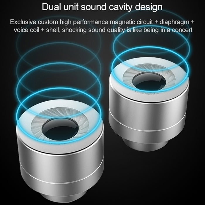 D12 1,2 m con cable en la oreja Interfaz de 3,5 mm Auriculares estéreo HIFI controlados por cable Bucle de movimiento dual Juego para correr Auriculares con música con embalaje