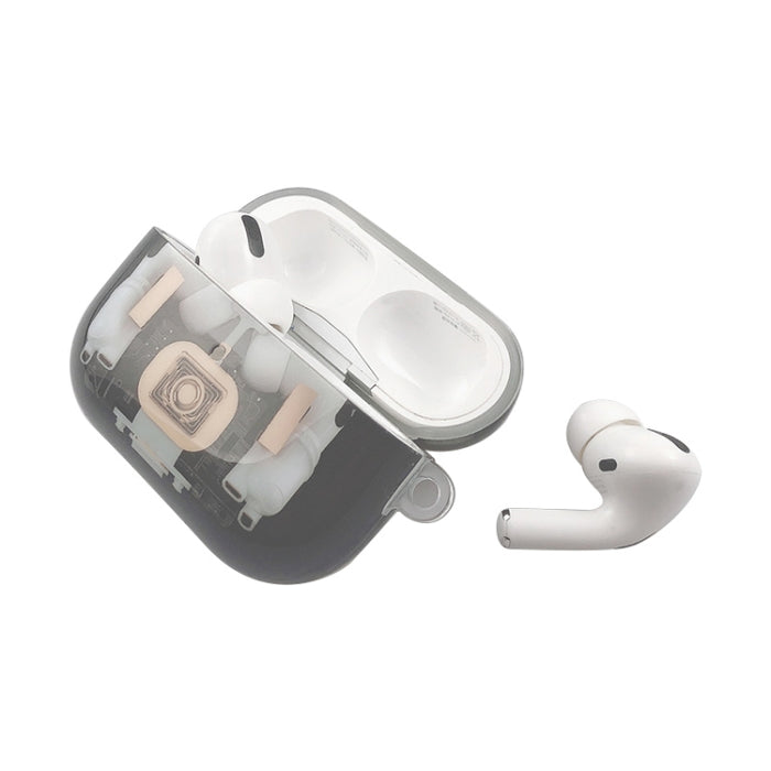 Para AirPods Pro Estructura mecánica TPU Funda protectora para auriculares