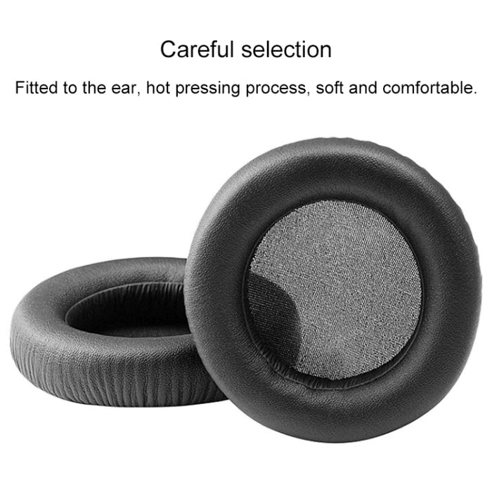 2 uds para ATH WS550 imitación cuero + esponja funda protectora para auriculares orejeras