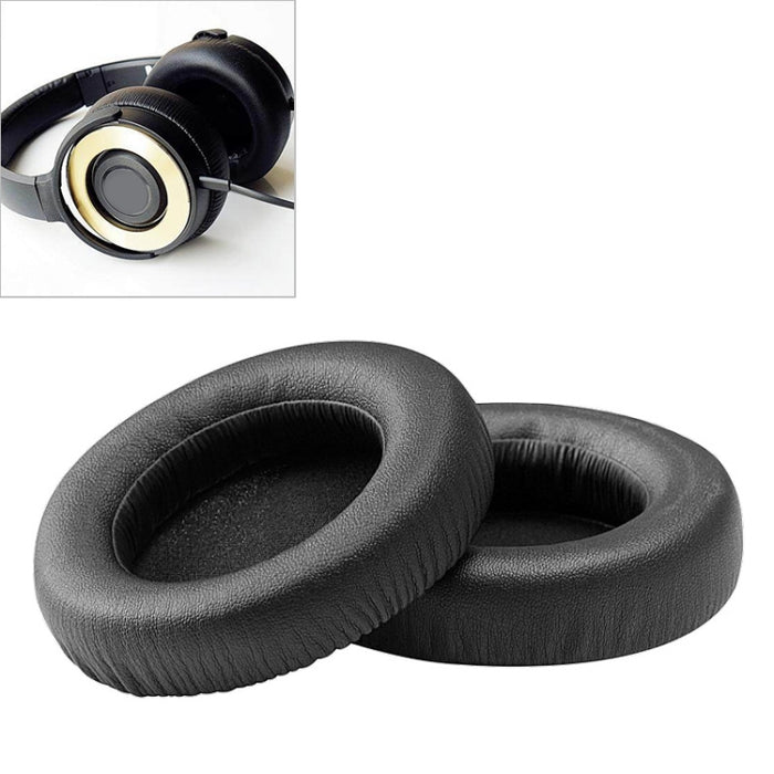 2 uds para ATH WS550 imitación cuero + esponja funda protectora para auriculares orejeras