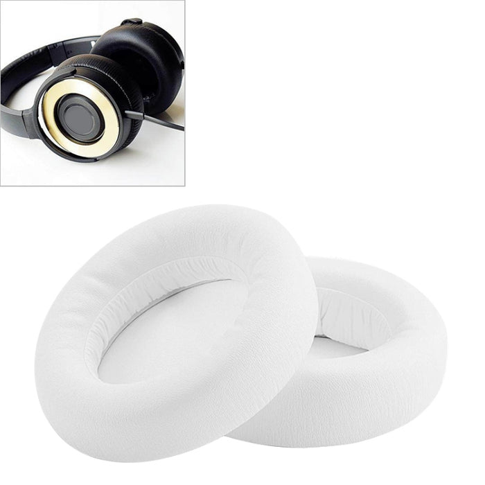 2 uds para ATH WS550 imitación cuero + esponja funda protectora para auriculares orejeras