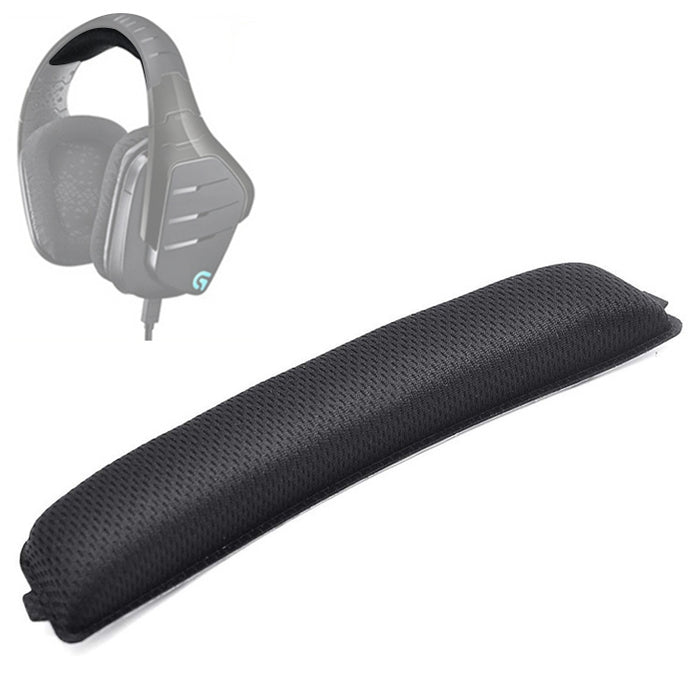 Para Logitech G633 G933 diadema de repuesto haz de luz almohadilla para casco pieza de reparación de cojín
