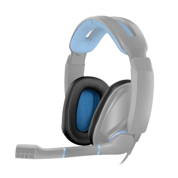 Almohadillas de repuesto para auriculares Sennheiser GSP 300 / GSP301 / GSP 302 / GSP 303 / GSP 350, orejeras de repuesto sin malla, 2 uds.