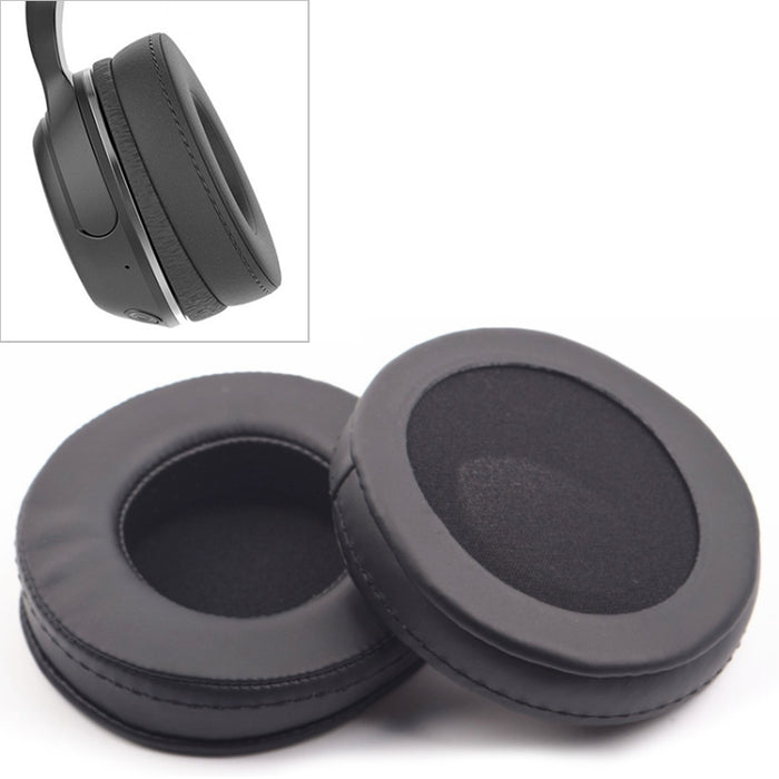 2 piezas para Skullcandy / HESH 2.0 HESH engrosado funda de cojín para auriculares orejeras Almohadillas de repuesto con malla (negro)