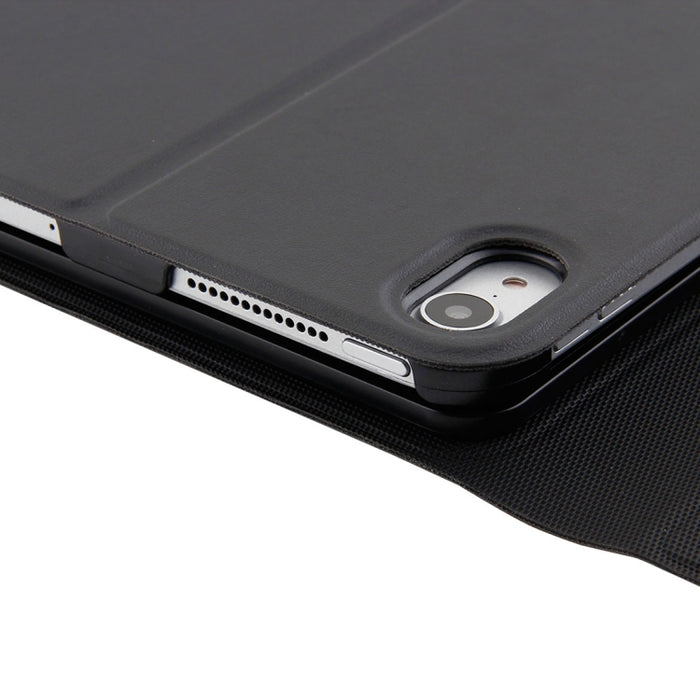 1130B Teclado desmontable con textura cepillada ABS Bluetooth 3.0 + Funda para tableta de cuero con textura de piel de cordero para iPad Pro de 11 pulgadas (2018), con ajuste de tres velocidades / Magnético / Función de suspensión