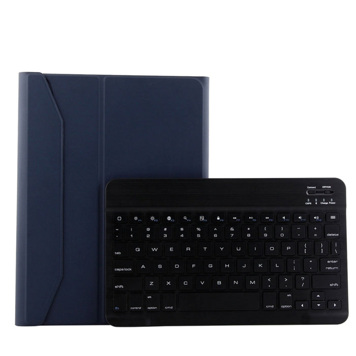 1130B Teclado desmontable con textura cepillada ABS Bluetooth 3.0 + Funda para tableta de cuero con textura de piel de cordero para iPad Pro de 11 pulgadas (2018), con ajuste de tres velocidades / Magnético / Función de suspensión