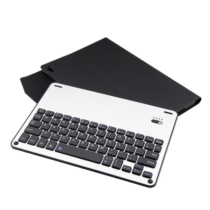 FT-1039B Teclado de aleación de aluminio Bluetooth 3.0 + Funda de cuero