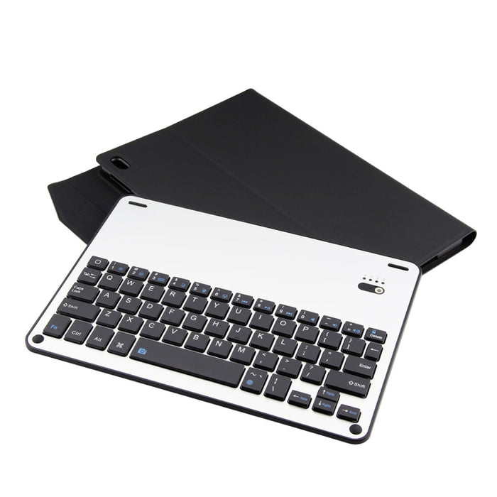 FT-1039B Teclado de aleación de aluminio Bluetooth 3.0 + Funda de cuero