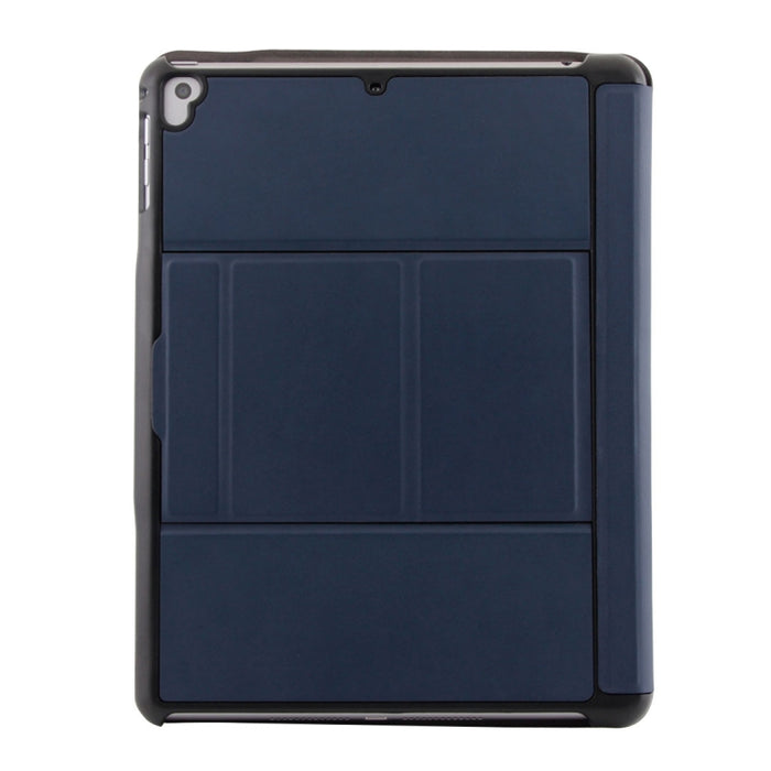 T-201 Teclado ultrafino Bluetooth 3.0 desmontable + Funda para tableta de cuero con textura de piel de cordero para iPad Air / Air 2 / iPad Pro de 9,7 pulgadas, compatible con ajuste de múltiples ángulos