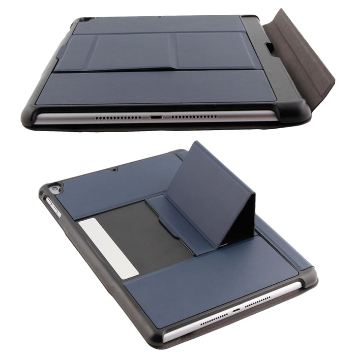 T-201 Teclado ultrafino Bluetooth 3.0 desmontable + Funda para tableta de cuero con textura de piel de cordero para iPad Air / Air 2 / iPad Pro de 9,7 pulgadas, compatible con ajuste de múltiples ángulos
