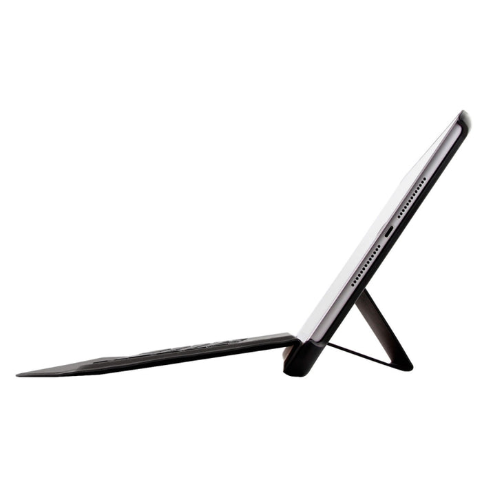 T-201 Teclado ultrafino Bluetooth 3.0 desmontable + Funda para tableta de cuero con textura de piel de cordero para iPad Air / Air 2 / iPad Pro de 9,7 pulgadas, compatible con ajuste de múltiples ángulos