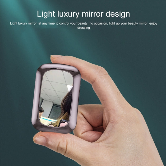 Auricular Bluetooth táctil inteligente con reducción de ruido M23 Little Devil Pattern con pantalla de batería de tres pantallas y caja de carga de espejo, compatible con llamadas HD y Siri