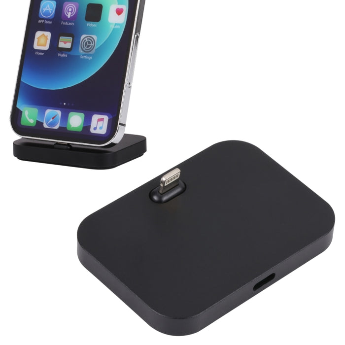 Cargador de estación de escritorio de aluminio Stouch de 8 pines para iPhone