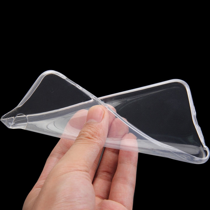 Para iPhone 6 y 6s Funda protectora de TPU transparente ultrafina de 0,75 mm