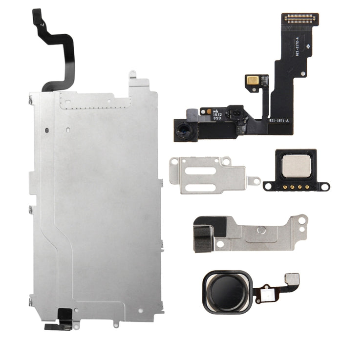 Juego de piezas de accesorios de reparación LCD 6 en 1 para iPhone 6, For iPhone 6