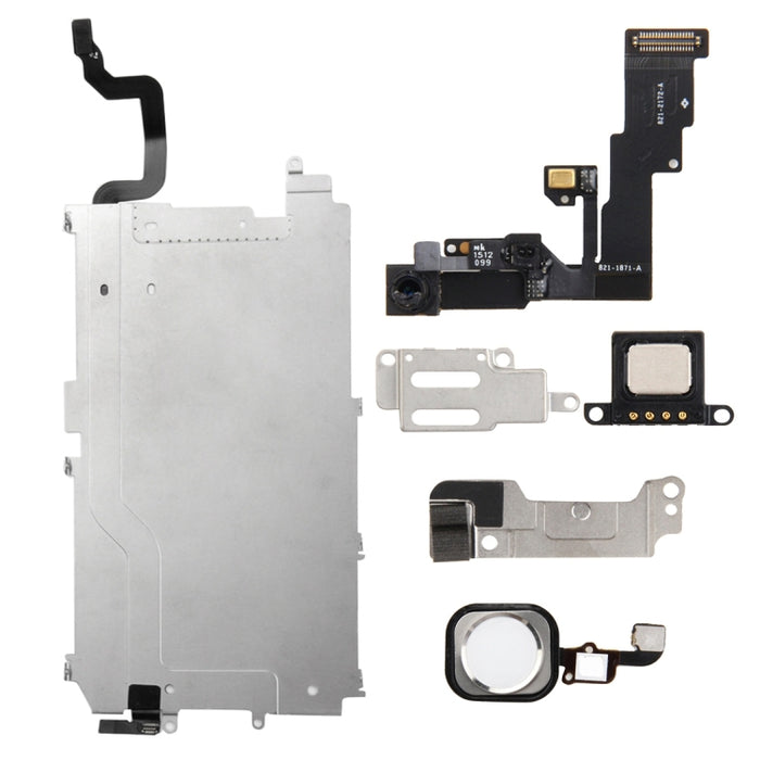 Juego de piezas de accesorios de reparación LCD 6 en 1 para iPhone 6, For iPhone 6