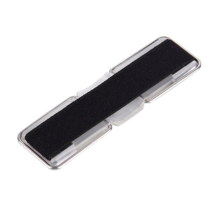 Mini soporte adhesivo universal ajustable 2 en 1 + agarre delgado para los dedos, tamaño: 7,3 x 2,2 x 0,3 cm