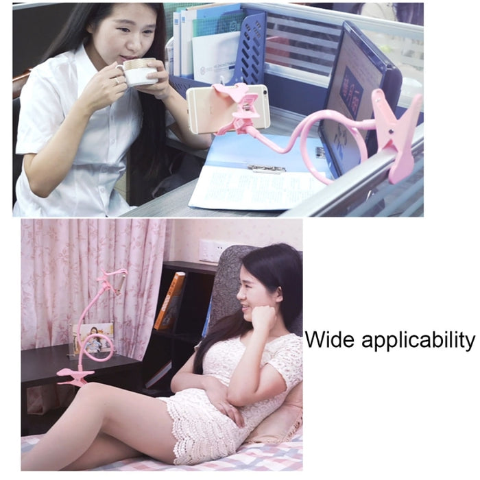 Soporte Universal multifuncional Flexible de brazo largo para perezosos, cabecero de escritorio, mesita de noche, soporte para teléfono de coche, soporte para tableta
