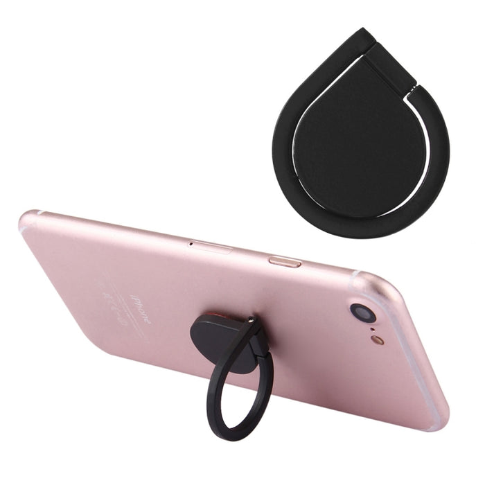 Soporte universal para teléfono con anillo estilo gotas de agua con rotación de 360 grados