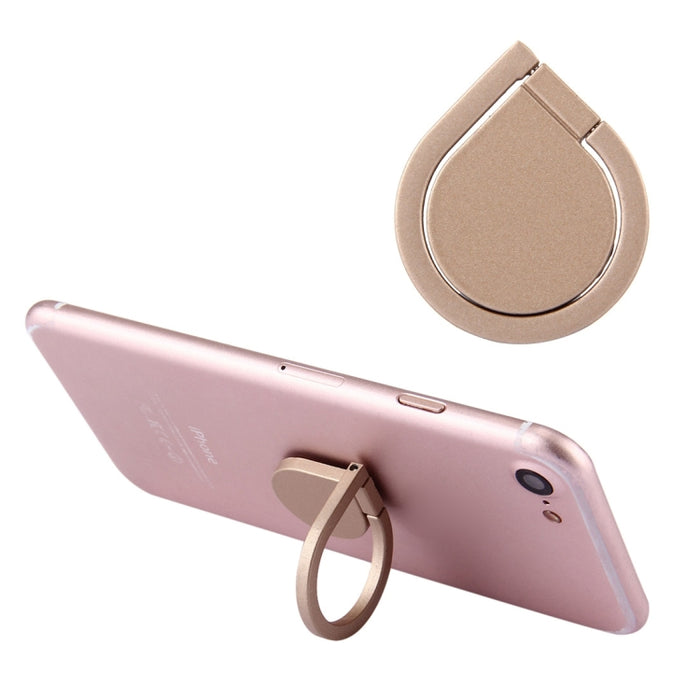 Soporte universal para teléfono con anillo estilo gotas de agua con rotación de 360 grados