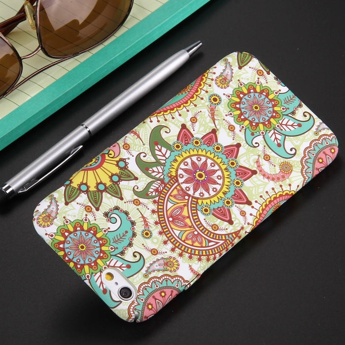 Para iPhone 6 y 6s Funda protectora para PC con patrón de estilo nacional