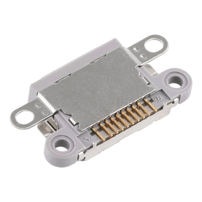 Conector de puerto de carga de 10 piezas para iPhone 6 / 6S, For iPhone 6 / 6S, For iPhone 6 / 6S (Light Grey)