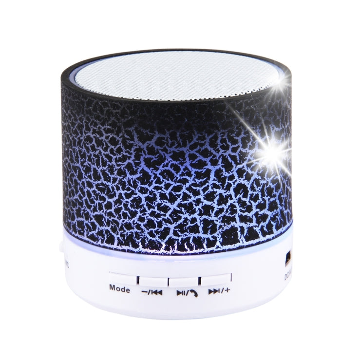 Mini altavoz estéreo Bluetooth portátil A9 con luz LED, micrófono incorporado, compatible con llamadas manos libres y tarjeta TF