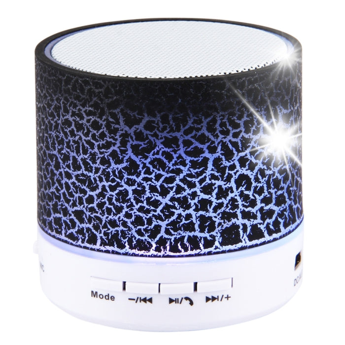 Mini altavoz estéreo Bluetooth portátil A9 con luz LED, micrófono incorporado, compatible con llamadas manos libres y tarjeta TF