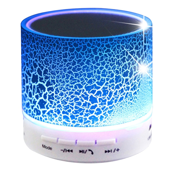 Mini altavoz estéreo Bluetooth portátil A9 con luz LED, micrófono incorporado, compatible con llamadas manos libres y tarjeta TF