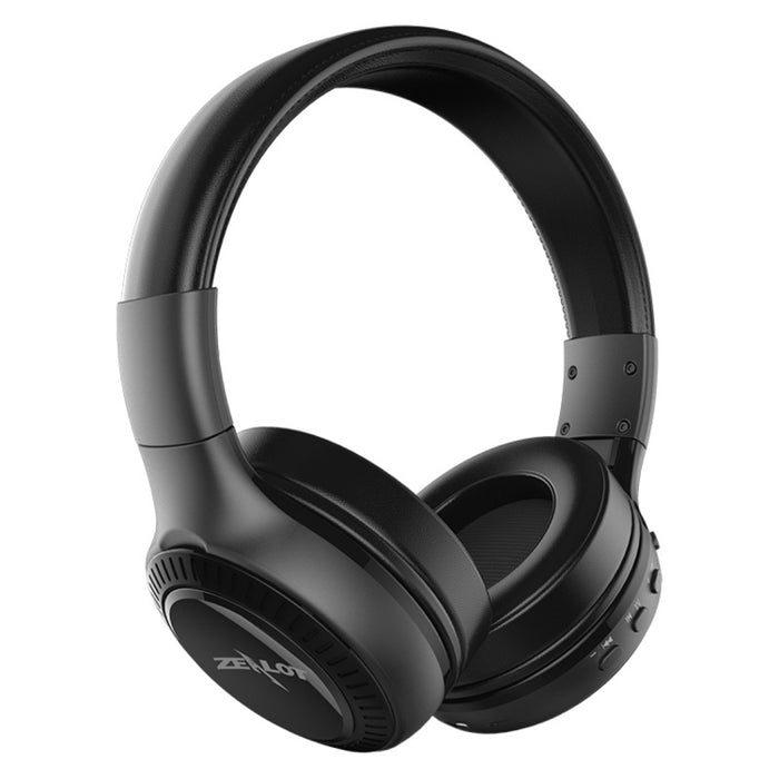 Zealot B19 Auriculares de música estéreo Bluetooth con diadema plegable y pantalla para iPhone, Galaxy, Huawei, Xiaomi, LG, HTC y otros teléfonos inteligentes
